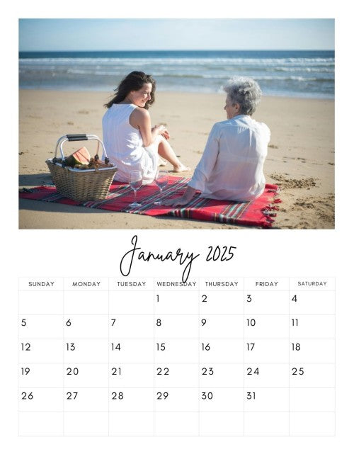 Magnetic Photo Calendar