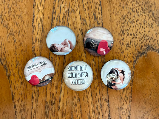 Charming Mini Magnets - Set of 5